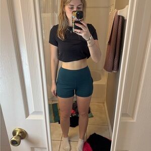 Lululemon Storm Teal Classic Fit Align Short